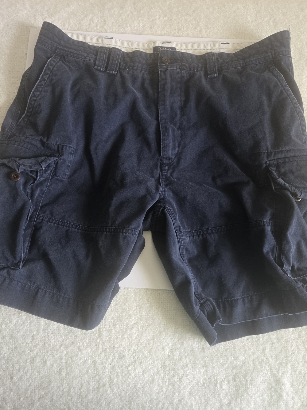 Polo by Ralph Lauren Navy Cargo Shorts